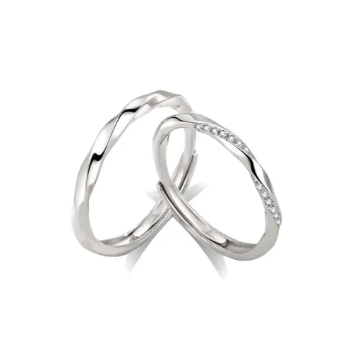 MUYAN Сплав Бесконечность Любовь Парные кольца Унисекс