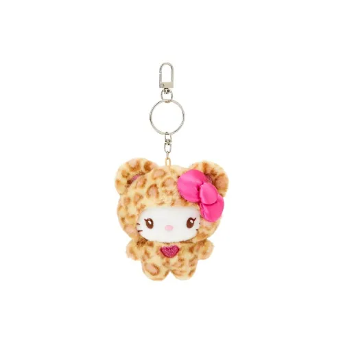 Sanrio Leopard Bear Plush Doll Pendant 14 см Высота