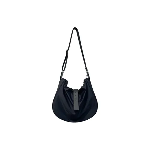 ALNI BITTON Нейлоновая сумка для доставки сумка через плечо большая мужская черная