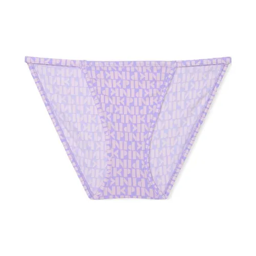 Victoria's Secret Розовый Хлопок STRING Бикини Panty P C P L P Нижнее белье Женские 1 шт Фиолетовый Письмо