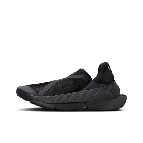 Nike Go FlyEase Slip Resistant Abrasion Resistant Low Топ Повседневная обувь Женские Черный