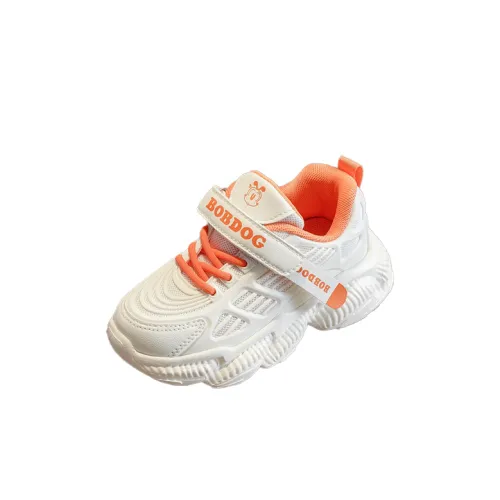BOBDOG Анти-KICK и Устойчивые к Износу Детские Лифтайн Шувы Белый Оранжевый