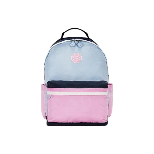 Kipling Полиамид Рюкзак Средний Унисекс Розовый Синий