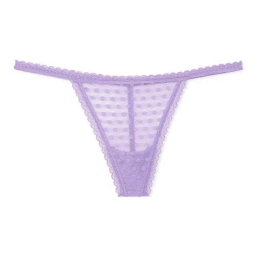 Victoria's Secret Розовый Wink V STRING Трусики Wysteria Фиолетовый Нижнее белье Женские 1 Пачка Глициния Фиолетовый