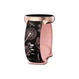 Чёрный+Розовый / Двойной-цветный Одуванчик