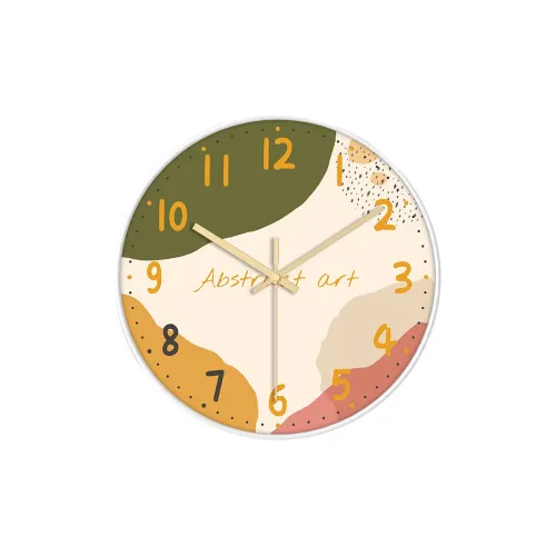 Nolros Мода Modern Premium Гостиная Спальня Механизм с плавным ходом секундной стрелки Пластик Тихая Стена Часы Унисекс