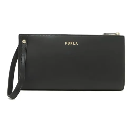 Furla Кожа Клатч Женский Черный