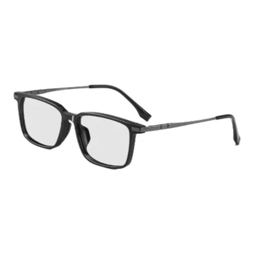 KODAK Титановый сплав TR Памятный пластик Прямоугольные Оправы для очков Мужские Черный Прозрачно-серый