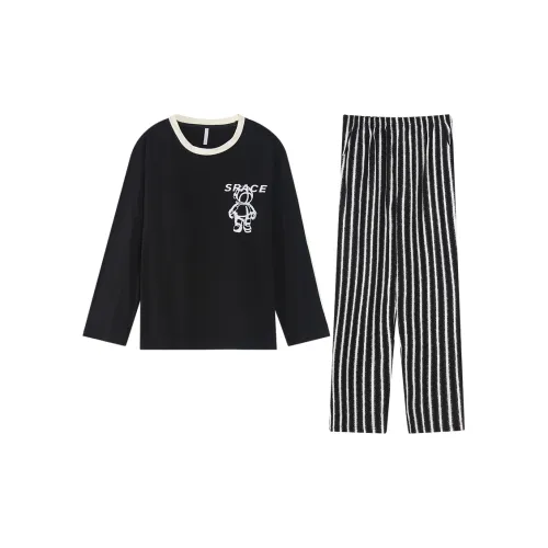 PBENO PD Пижамный комплект женский черный