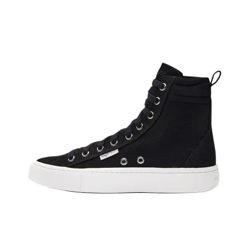 COURREGES High Top Canvas Shoes Men's