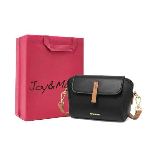 Joy Mario Коровья кожа GOOD Looking Текстура Большая емкость Стандартный Женский Классический черный Экрю Какао-коричневый