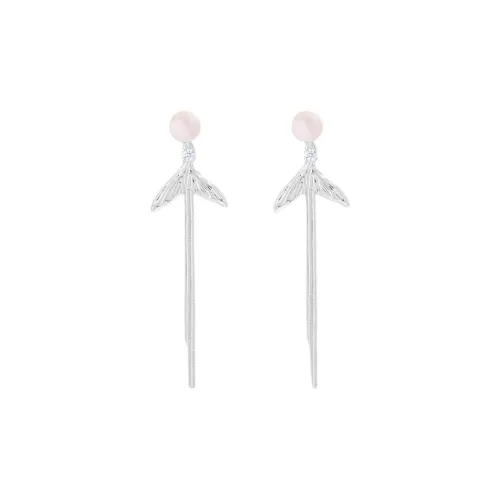 Серьги-гвоздики Vegetarian из серебра S925 унисекс