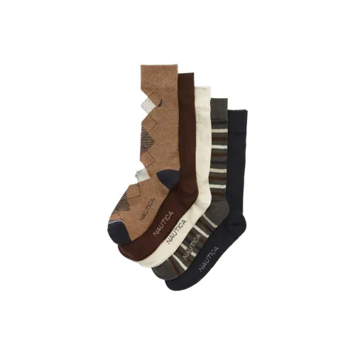 NAUTICA Носки до колена унисекс 5 пар многоцветные