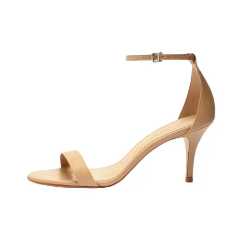 Schutz One Sandals Strap 7,4CM Women's Beige