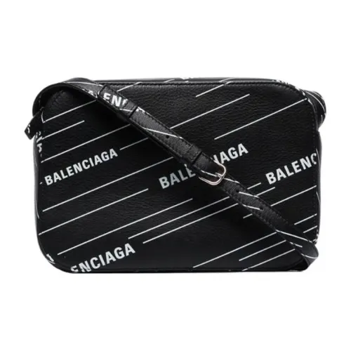 Balenciaga Кожа Camera Сумка Сумка через плечо Экстра Маленькая Женская Черная