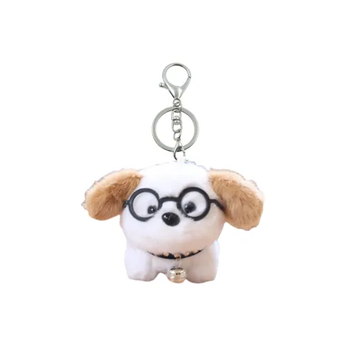 Куклы и медведи танцуют Супер мило Очаровательный Стекло Щенок Кукла Плюшевая Подвеска 12 см Высота