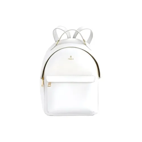 Furla Кожа Рюкзак Стандартный Women's White