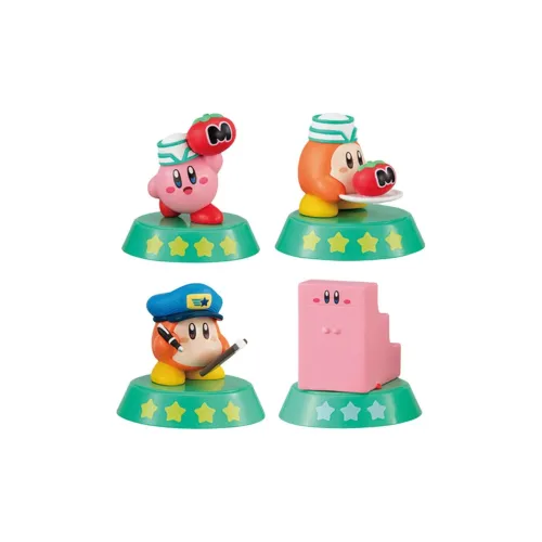 March·Monster Кирби Explore Wa Discover 3 Розовый Демон Ваддл Ди Чиби Фигурки 4,1 см