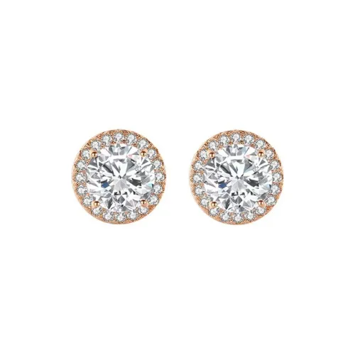 Серьги с цирконием Goldo Jewelry Женские