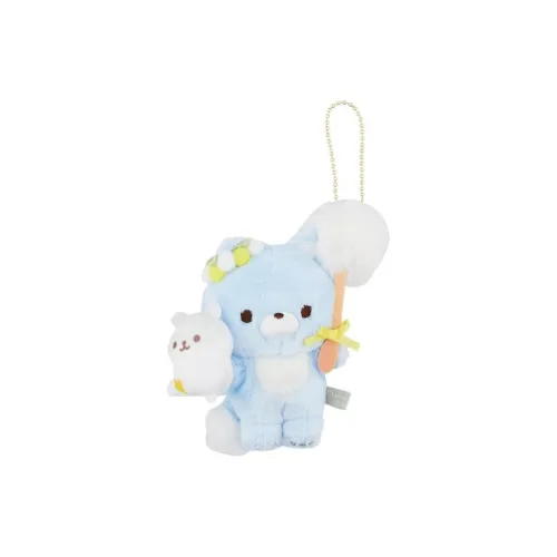 SAN X Рилаккума Dandelion And The Twin Hamsters Подвесной. Куклы Плюшевая кукла 12 см Рекомендуемый рост