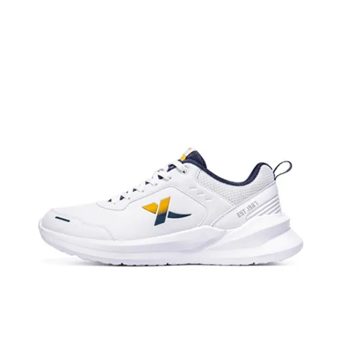 XTEP Амортизация Износостойкий Низкий Топ Повседневная Обувь Мужская Белый Синий