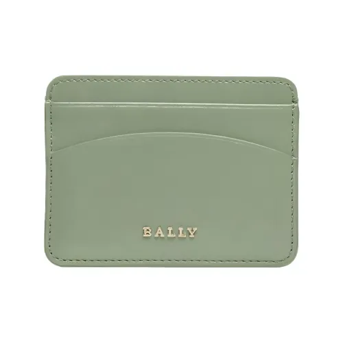 BALLY Кошелек из коровьей кожи держатель для карт женский зеленый