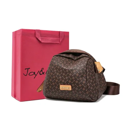 Joy Mario ПВХ Легкий Минималистский стиль Практичный Коммутирование Обычный Женский Кофе Экрю