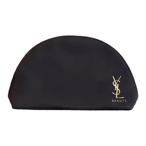 SAINT LAURENT Полукруглая Матовая Кожа Косметичка Портативная