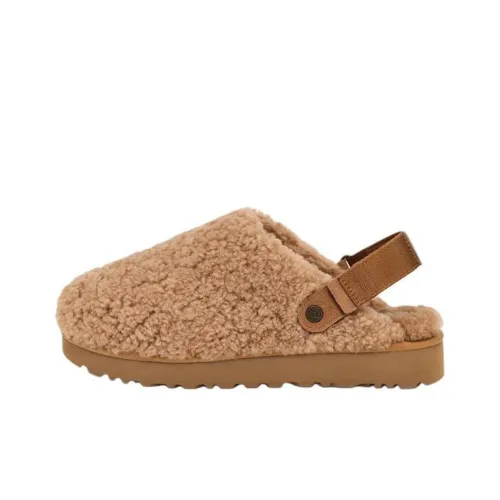 UGG Устойчивые Домашние тапочки Женские Коричневый