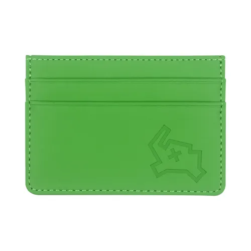 SUSOOK ПУ (полиуретан) Текстильная смесь Картхолдер Стандартный Унисекс Лесной зеленый