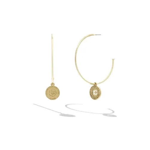 COACH Медные Серьги Золотые Женские