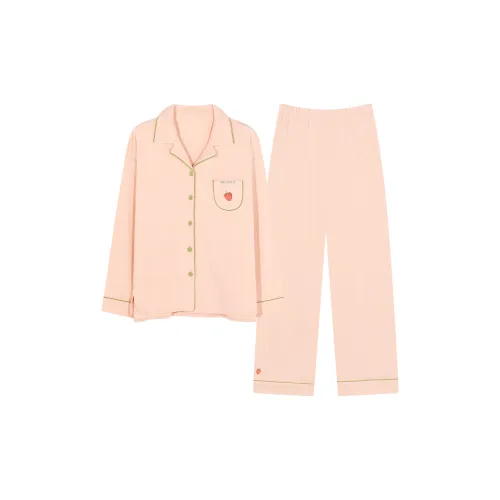 Пижамный комплект Cotton Has A Home женский бренд Carlo розовый