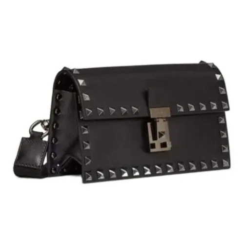 Valentino Сумка из ткани сумка через плечо мужская черная