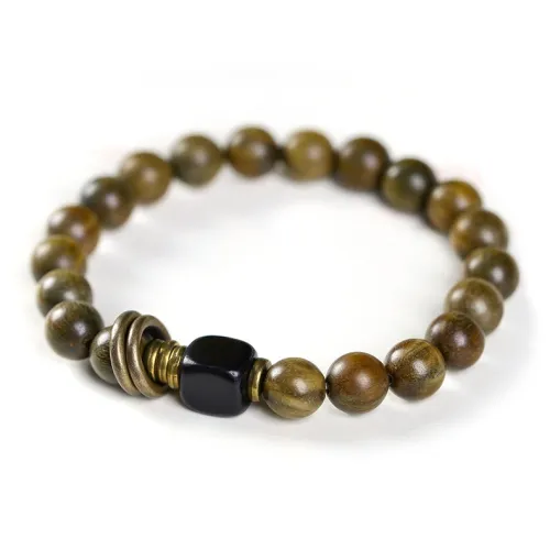 Love Link Сандаловое дерево Браслеты Унисекс