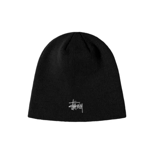 Stussy Акриловые Шапки-бини Унисекс Черный