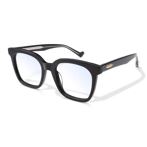 PULAIS Пластиковая оправа Квадратные функциональные очки Унисекс