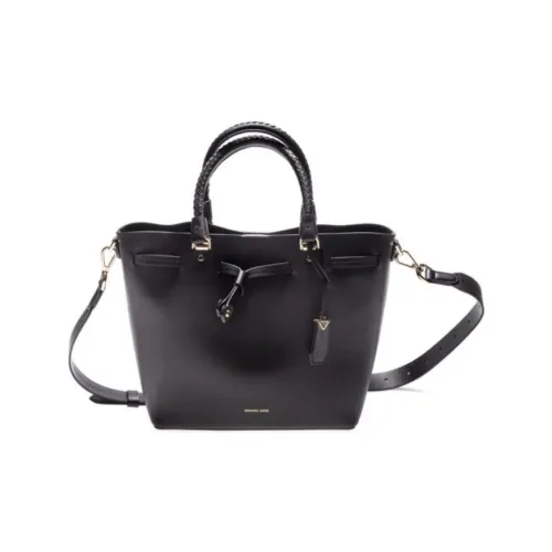 MICHAEL KORS Blakely Телячья кожа Сумка через плечо Сумка среднего размера Женская Черная