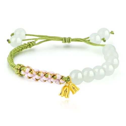 OGDAID Сплав Браслеты Ландыш Зеленый Женские