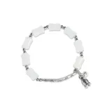 Браслет нефритового белого цвета