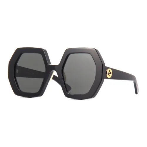 GUCCI Солнцезащитные очки Черные Женские