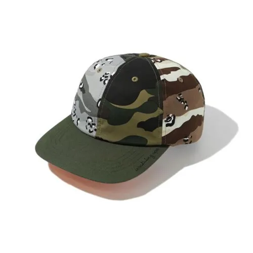 A BATHING APE Хлопок Бейсболка Зеленая Унисекс