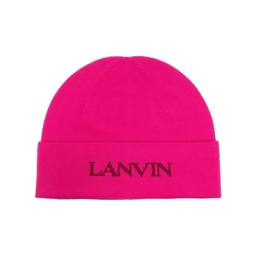Lanvin Вязаные Шапки Фуксия Женские