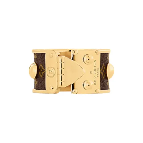 LOUIS VUITTON Фирменные Металлические Кольца Женские