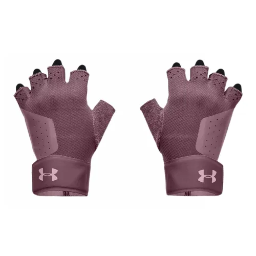 Under Armour Хлопок, Полиэстер, Эластан Перчатки Фиолетовые Женские