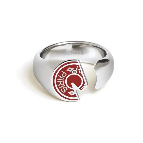 HERMES Carrousel Кольца Серебряные Мужские