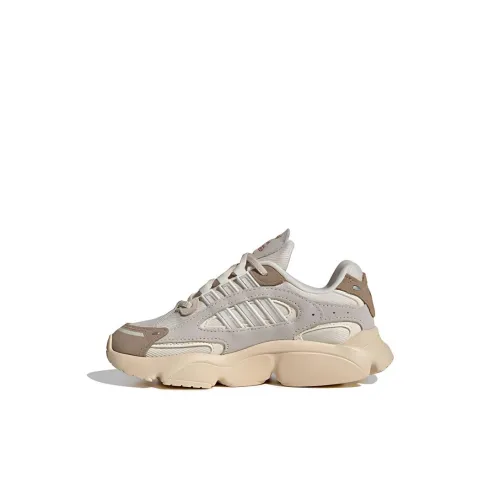 Adidas Originals Ozmillen Амортизация Дышащий Отводящий влагу Низкий Топ KIDS Лайфстайл Обувь Экрю Детский