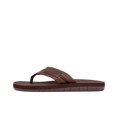 NAUTICA Износостойкие шлепанцы Мужские Коричневые