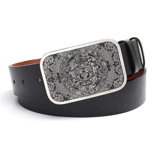 FREE RABBITⅡ Ремни из коровьей кожи, черные, мужские