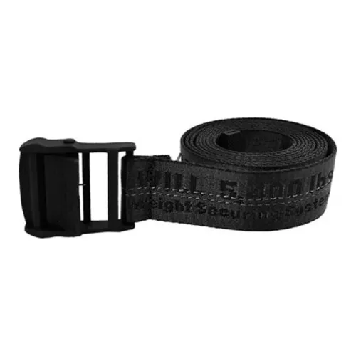 OFF Белый Ремень Унисекс Черный Ширина 3,5 см