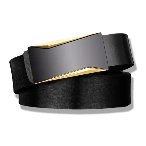 NIUMJ High END Бизнес Нет Пуговица Коровья кожа Подкладка Ремень Юноша Джинсы Костюм Брюки с Автоматической застежкой